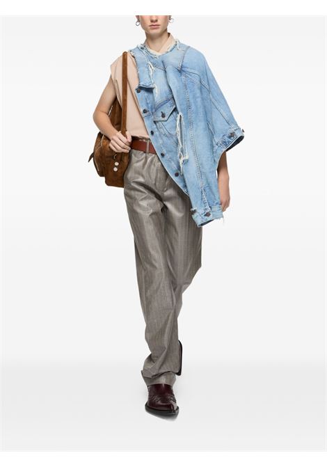 giacca in denim effetto vissuto unisex azzurra ACNE STUDIOS | A90714228